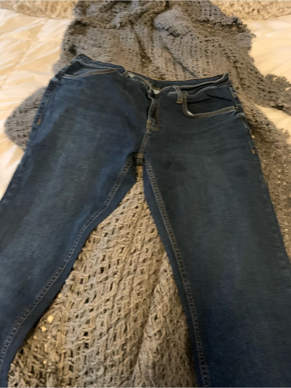 Men’s Calvin Klein dark blue jeans
